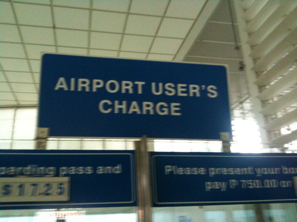 Rethinking the terminal fee at Philippine airports The Visa Collector
